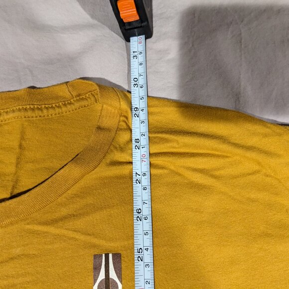 Charley Harper Giraffe Tee - Yellow -Unisex - Picture 2 of 4